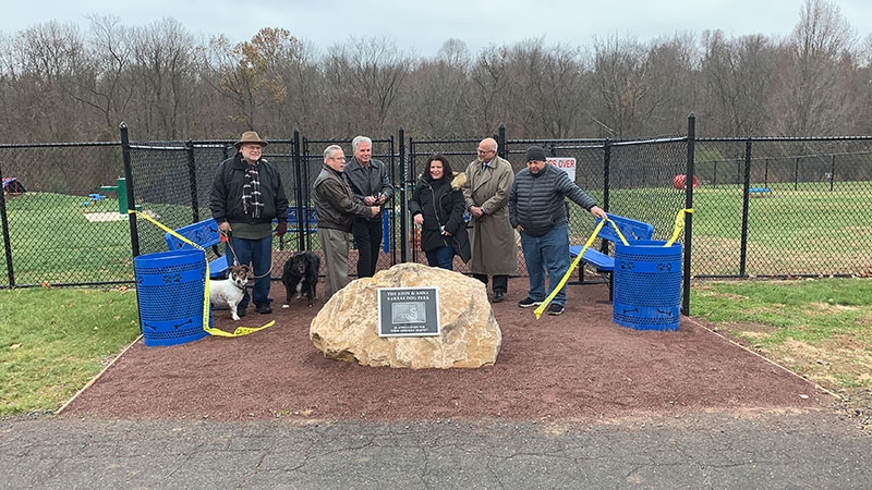John and Anna Karras Dog Park Dedication